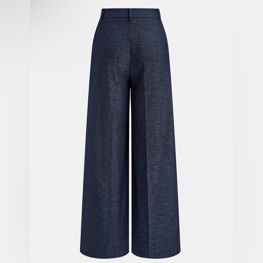 Commense Dark Blue Asymmetric Wrap
Wide-Leg Pants - Picture 2 of 4